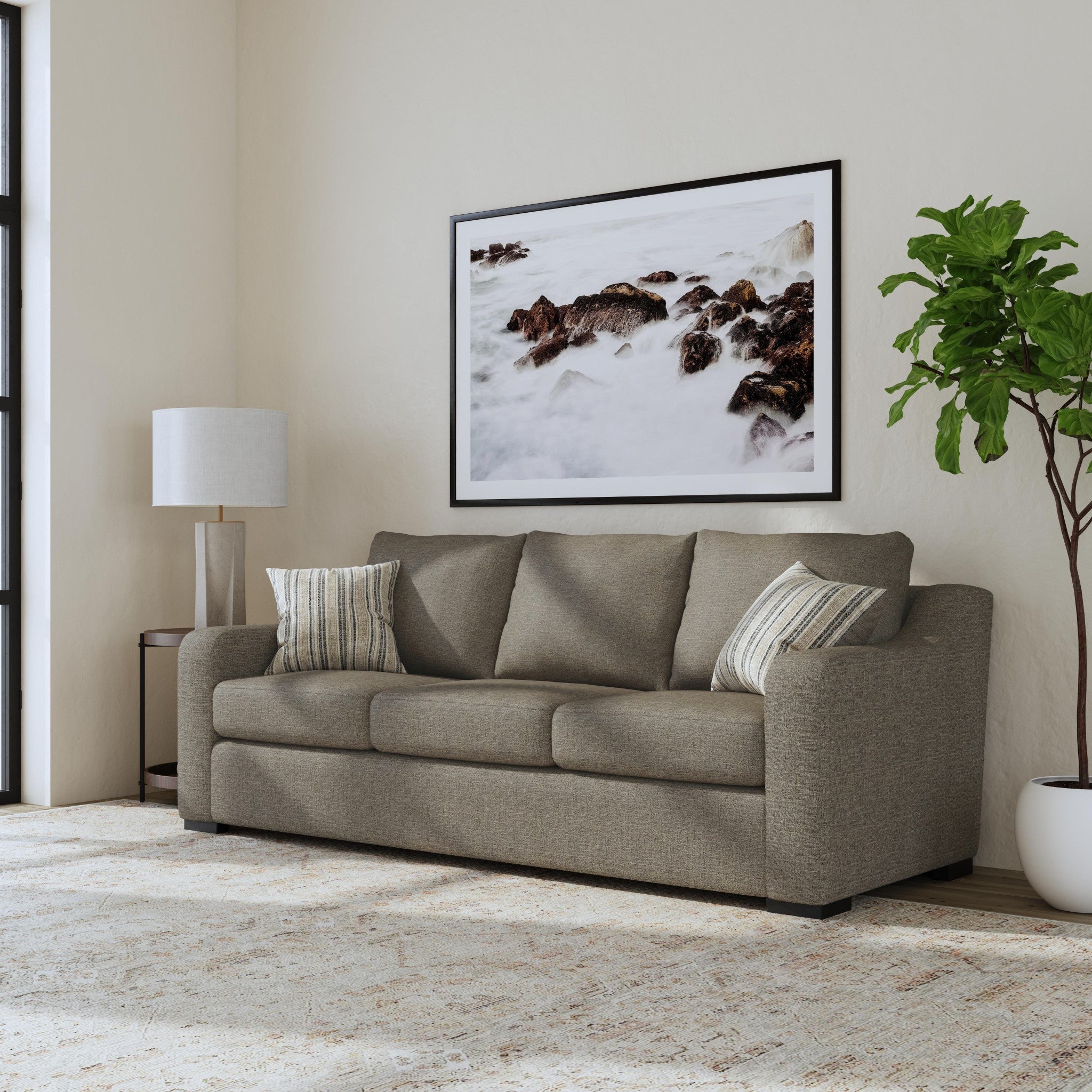 Cypress Three-Cushion Sofa