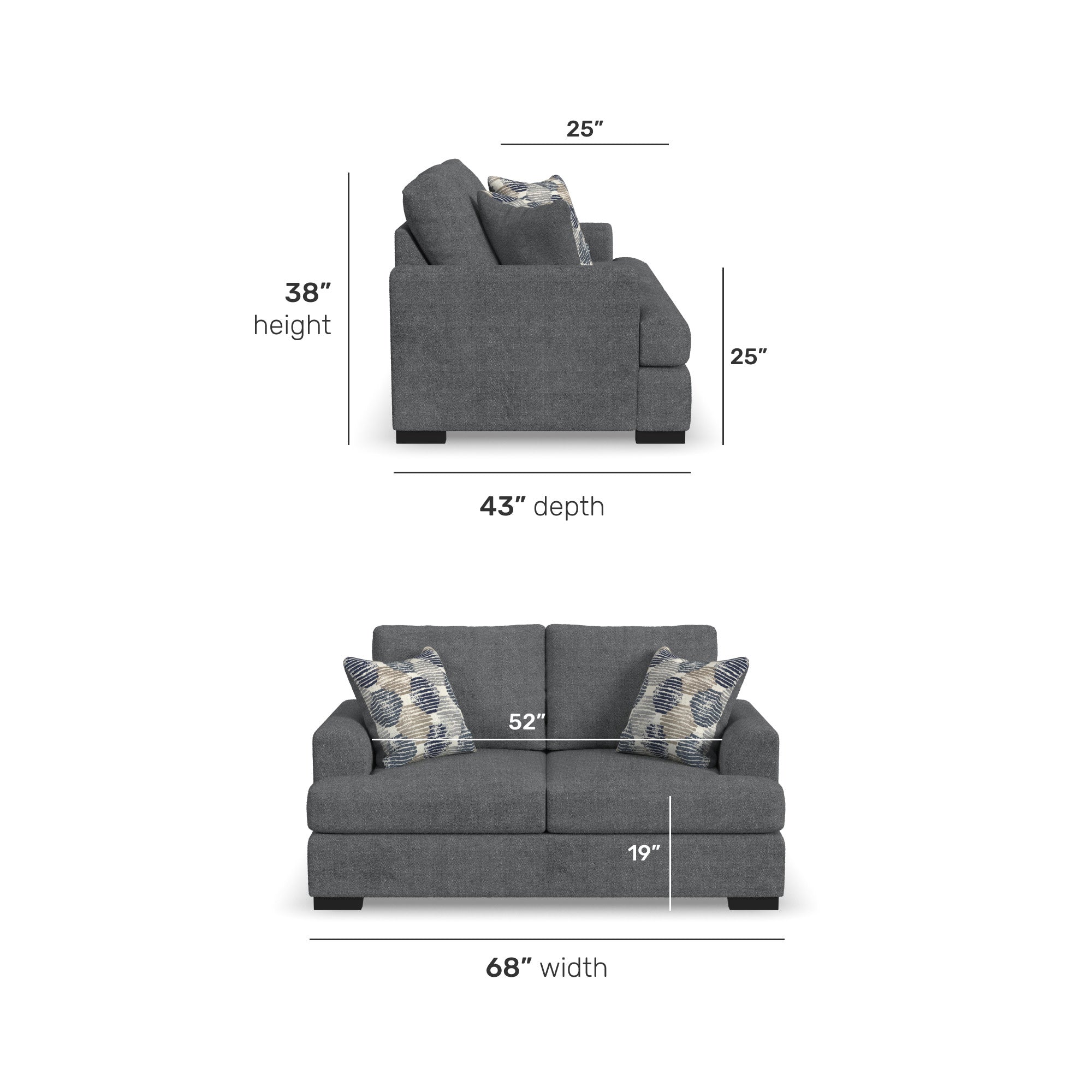 Willow Extra Large Loveseat