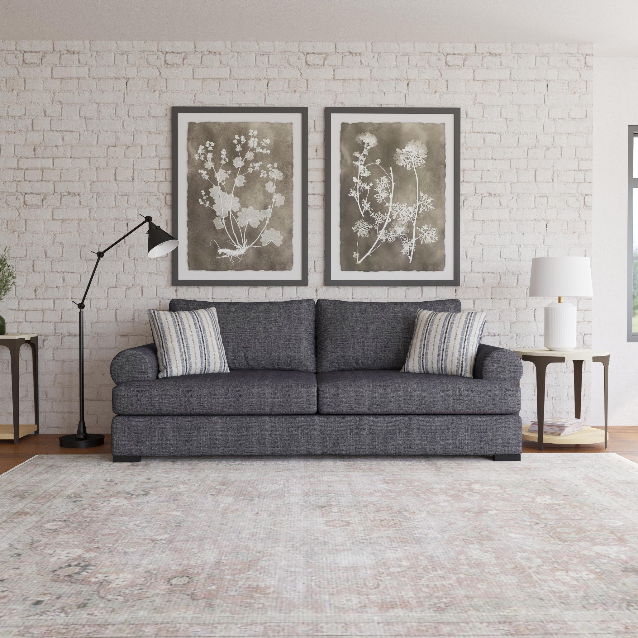 Florence Extra Large Two-Cushion Sofa