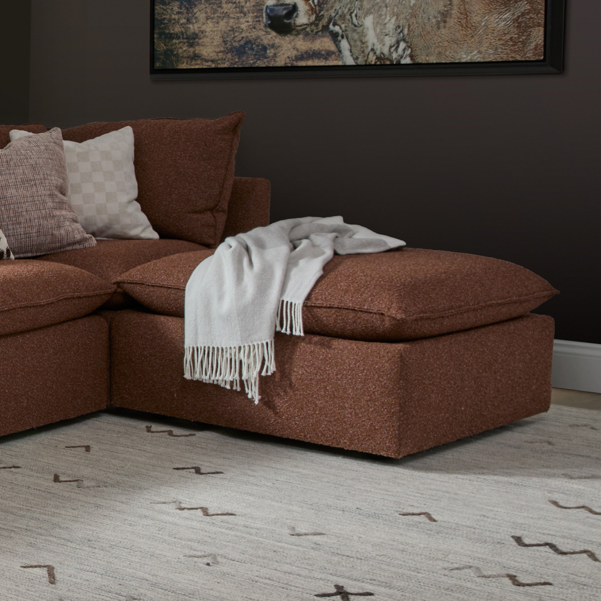 Liam Square Cocktail Ottoman